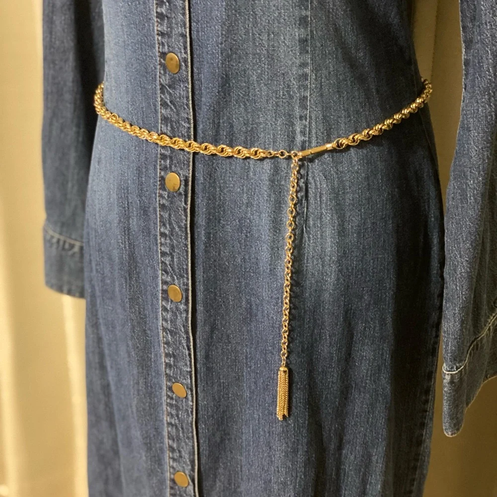 Gold Chain Belt - Picture 1 of 4